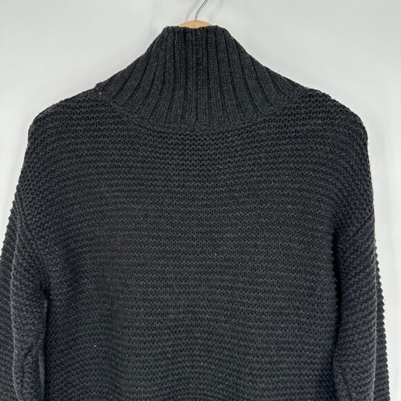 Lululemon Karma Kurmasana Sweater Merino Wool Waffle Knit Turtleneck Oversized - Picture 11 of 15